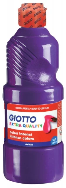 GIOTTO Extra Quality, Malfertige Temperafarbe Höchster Qualität, 500 Ml - Violett