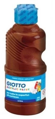 Giotto Flasche 500 Ml Giotto Plakatfarbe Braun