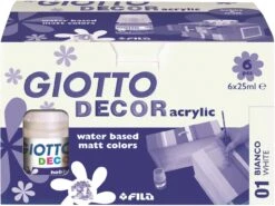 Giotto Giotto Dekor Acryl - 25 Ml Tiegel -Djeco Geschaft giotto giotto dekor acryl 25 ml tiegel 3