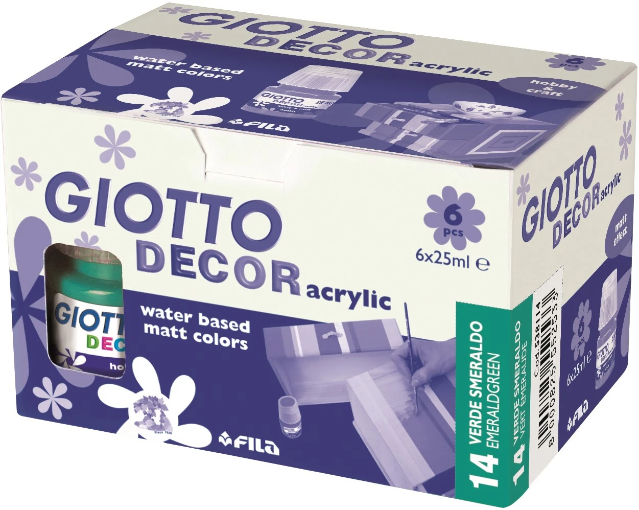 Giotto Giotto Dekor-Acryl - Topf 25 Ml 4 Giotto Giotto Dekor-Acryl - Topf 25 Ml – Bild 2