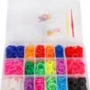 Glow2B Spielwaren 5620082 Loom's 1.440pcs. Box Sortiert. -Djeco Geschaft glow2b spielwaren 5620082 loom apos s 1440pcs box sortiert