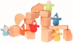 Grimm's - Natur Waldorfklötze 7 Grimm's - Natur Waldorfklötze -Djeco Geschaft grimm apos s natur waldorfkloetze 3