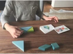 Grimm's - Tangram Türkis 6 Grimm's - Tangram Türkis -Djeco Geschaft grimm apos s tangram tuerkis 2