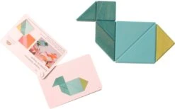 Grimm's - Tangram Türkis 7 Grimm's - Tangram Türkis -Djeco Geschaft grimm apos s tangram tuerkis 3