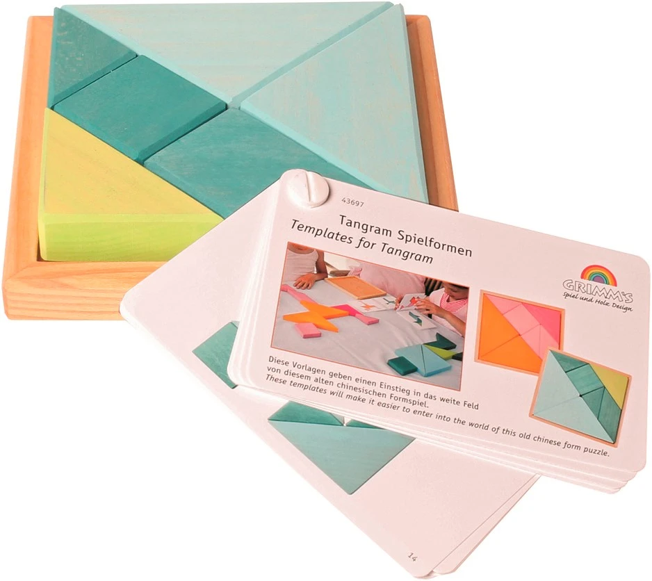 Grimm's - Tangram Türkis 3 Grimm's - Tangram Türkis