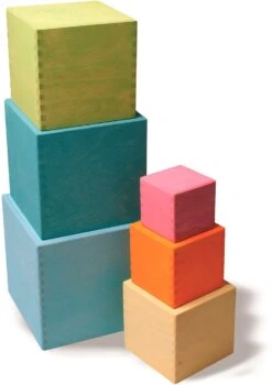 Grimm's - Großer Kistensatz Pastell -Djeco Geschaft grimm s grosser kistensatz pastell 2