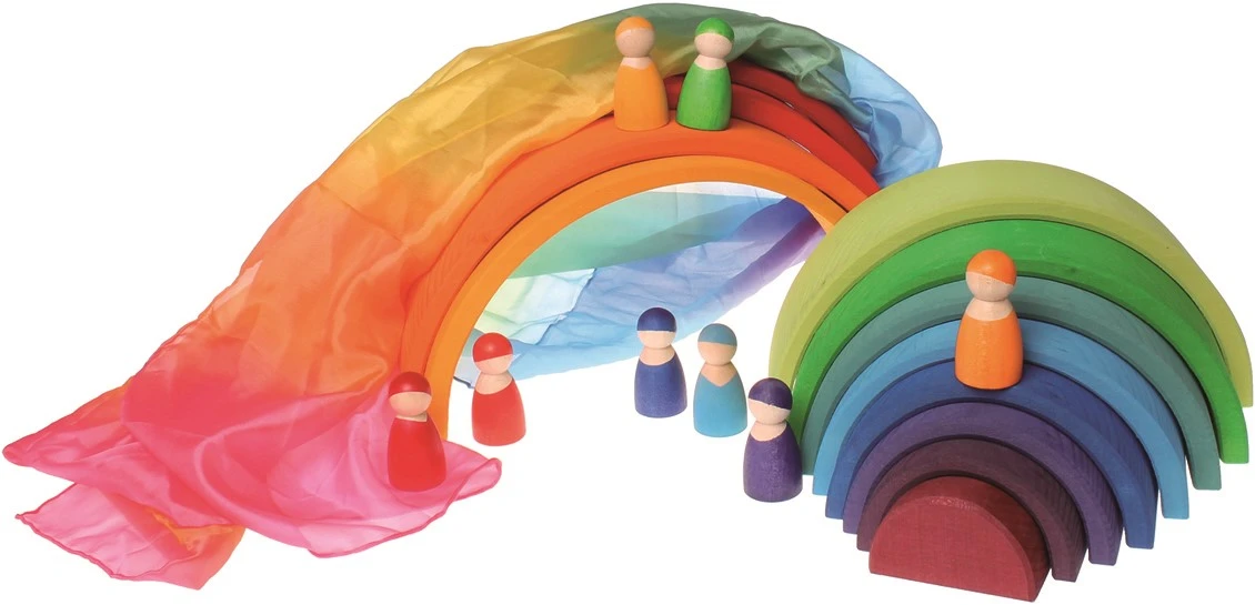 Grimm's - Verzauberte Spiel-Seide Regenbogen 5 Grimm's - Verzauberte Spiel-Seide Regenbogen – Bild 3