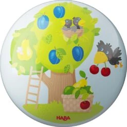 HABA 306003 Pelota EL Frutal Cuervo Teo Babyspielzeug, Mehrfarbig