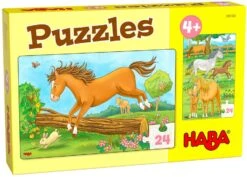 HABA 306160 - Puzzles Pferde, Puzzle Ab 4 Jahren -Djeco Geschaft haba 306160 puzzles pferde puzzle ab 4 jahren 2