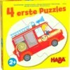 HABA 306182 - 4 Erste Puzzles – Einsatzfahrzeuge, Puzzle Ab 2 Jahren -Djeco Geschaft haba 306182 4 erste puzzles einsatzfahrzeuge puzzle ab 2 jahren