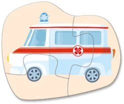 HABA 306182 - 4 Erste Puzzles – Einsatzfahrzeuge, Puzzle Ab 2 Jahren -Djeco Geschaft haba 306182 4 erste puzzles einsatzfahrzeuge puzzle ab 2 jahren 3