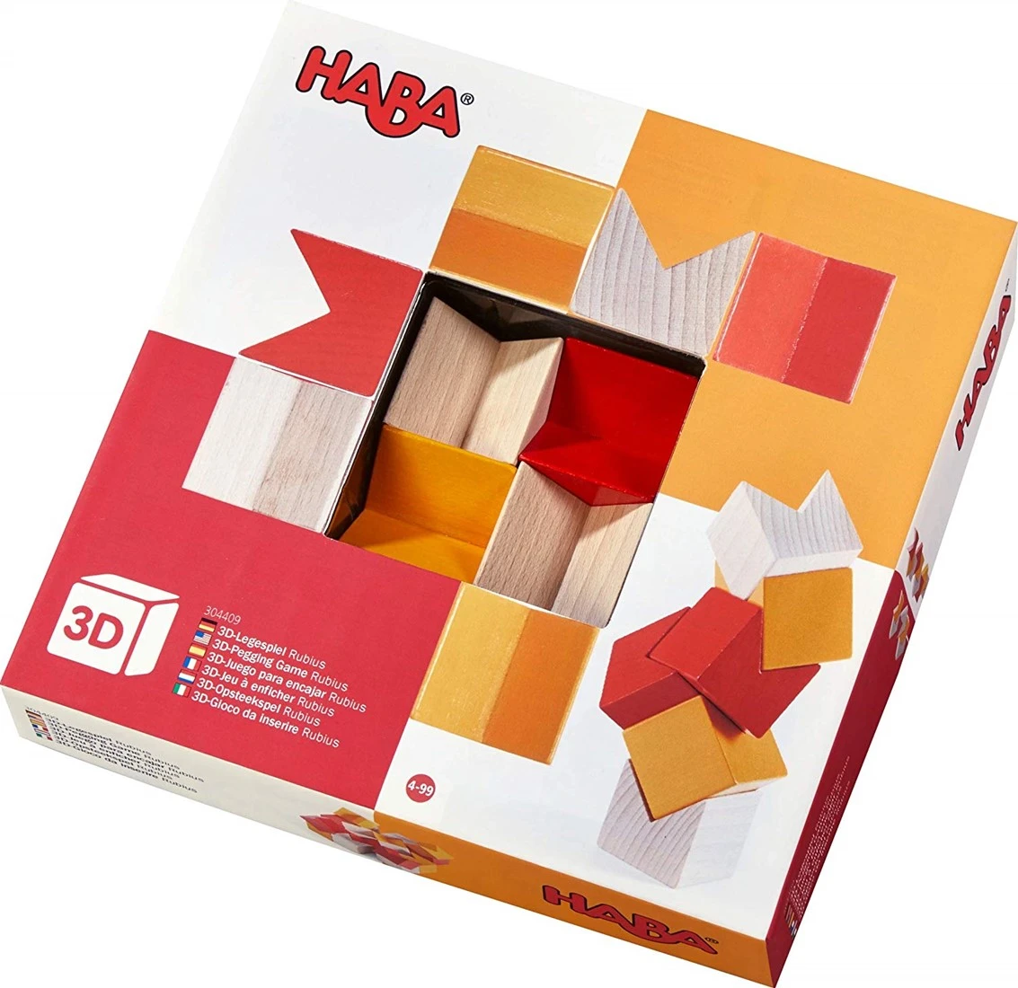 Haba 3D-Legespiel Rubius 3 Haba 3D-Legespiel Rubius