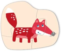 HABA 4 Erste Rätsel - Im Wald -Djeco Geschaft haba 4 eerste puzzels in het bos