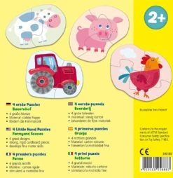HABA 4 Erste Puzzles - Bauernhof -Djeco Geschaft haba 4 erste puzzles bauernhof 2