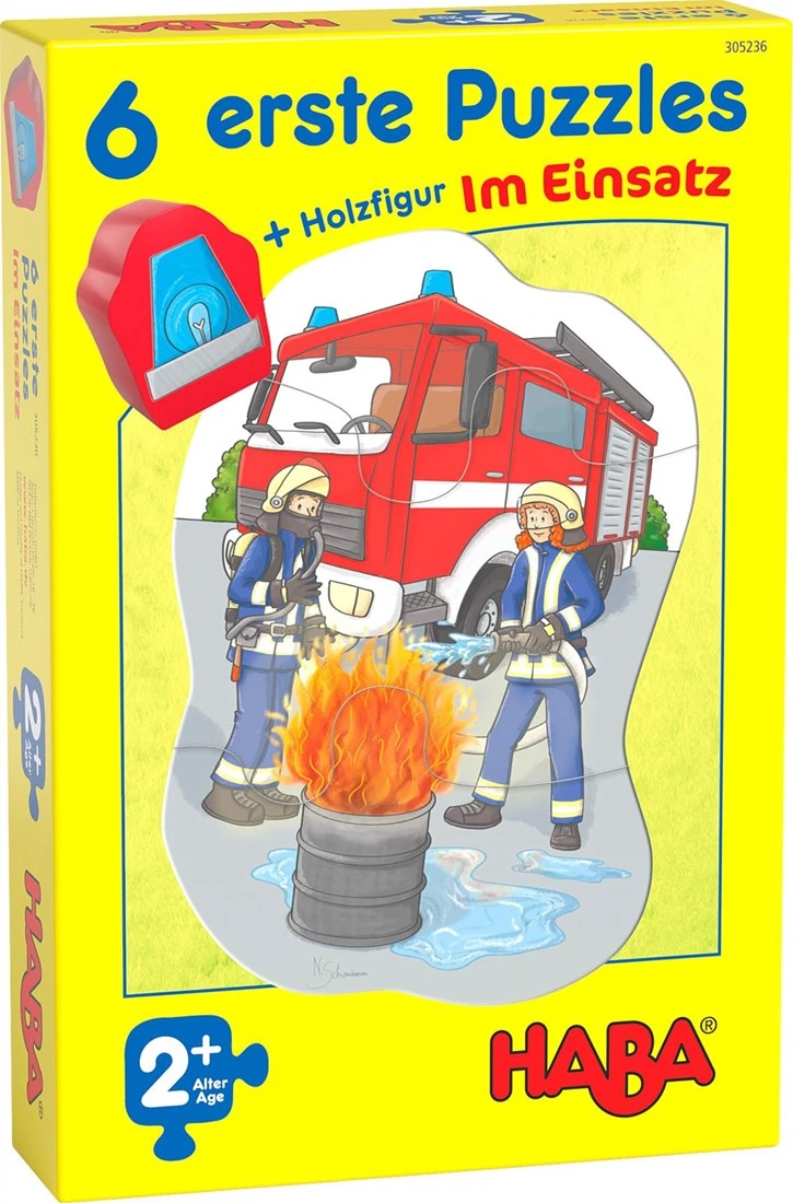 HABA 6 Erste Puzzles - Im Einsatz 3 HABA 6 Erste Puzzles - Im Einsatz