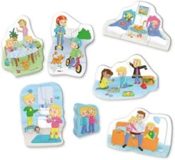 HABA 6 Erste Puzzles - Mein Tag 6 HABA 6 Erste Puzzles - Mein Tag -Djeco Geschaft haba 6 erste puzzles mein tag 2