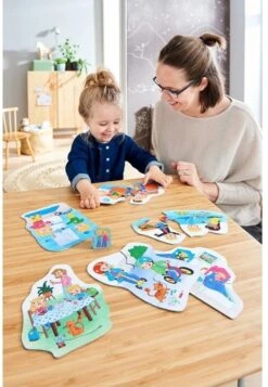 HABA 6 Erste Puzzles - Mein Tag 7 HABA 6 Erste Puzzles - Mein Tag -Djeco Geschaft haba 6 erste puzzles mein tag 3