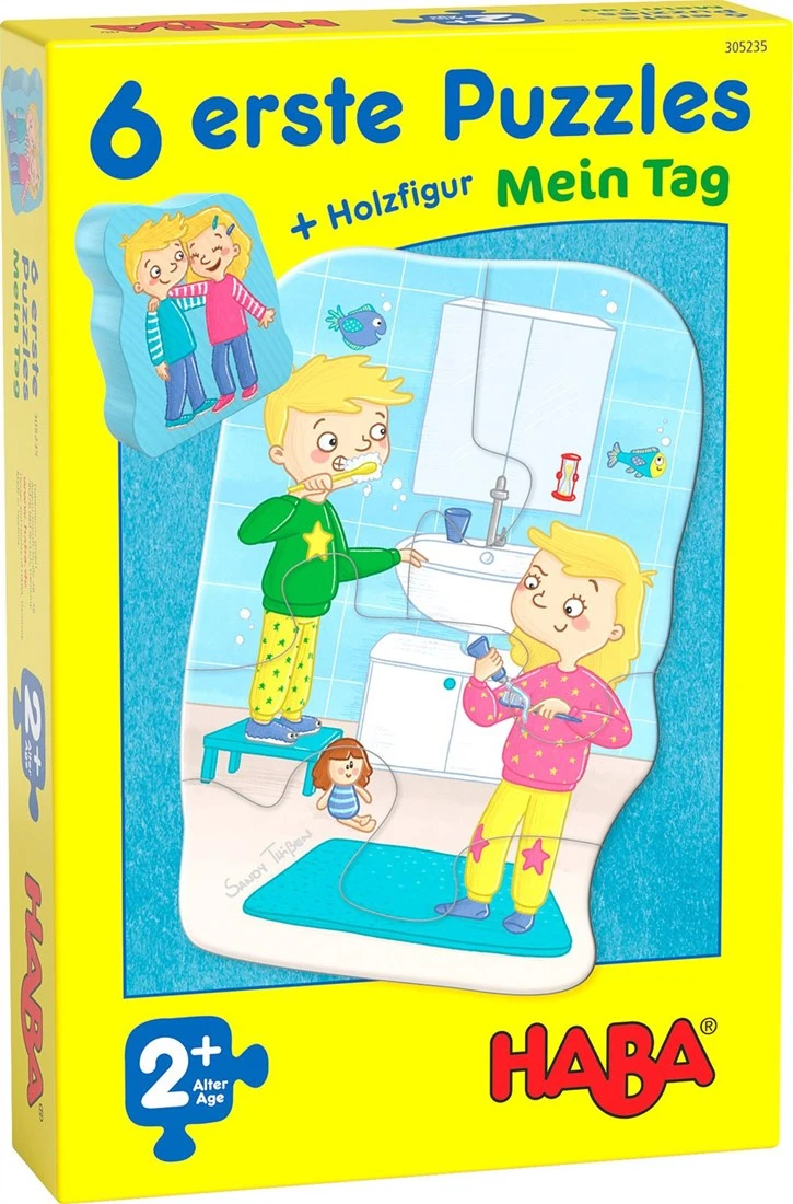 HABA 6 Erste Puzzles - Mein Tag 3 HABA 6 Erste Puzzles - Mein Tag