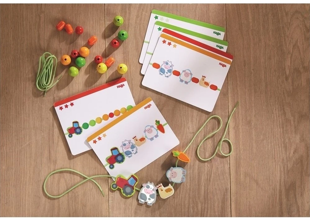 HABA Fädelspiel Bauernhof-Freunde 5 HABA Fädelspiel Bauernhof-Freunde – Bild 3