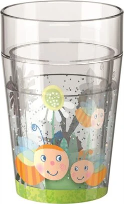 HABA Glitzerbecher Bienen