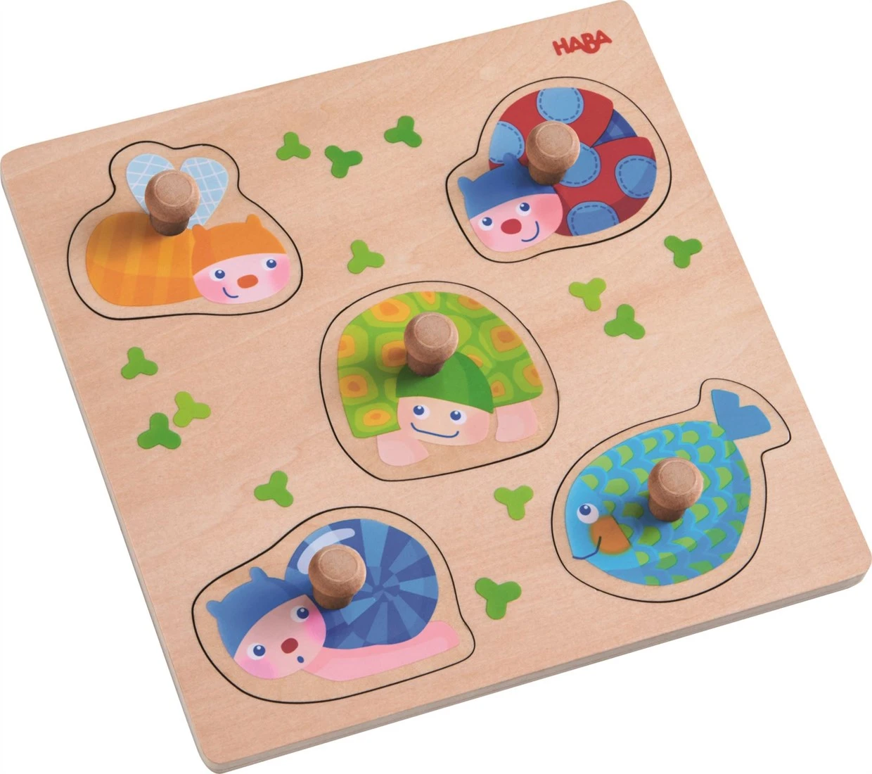 HABA Greifpuzzle Bunte Tiere 3 HABA Greifpuzzle Bunte Tiere