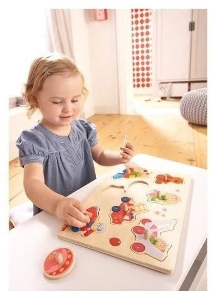 Haba Greifpuzzle Meine Ersten Spielzeuge 5 Haba Greifpuzzle Meine Ersten Spielzeuge – Bild 3