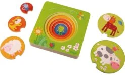 Haba Holzpuzzle Bauernhof-Freunde -Djeco Geschaft haba holzpuzzle bauernhof freunde 2