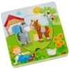 Haba Holzpuzzle Bauernhof-Welt -Djeco Geschaft haba holzpuzzle bauernhof welt