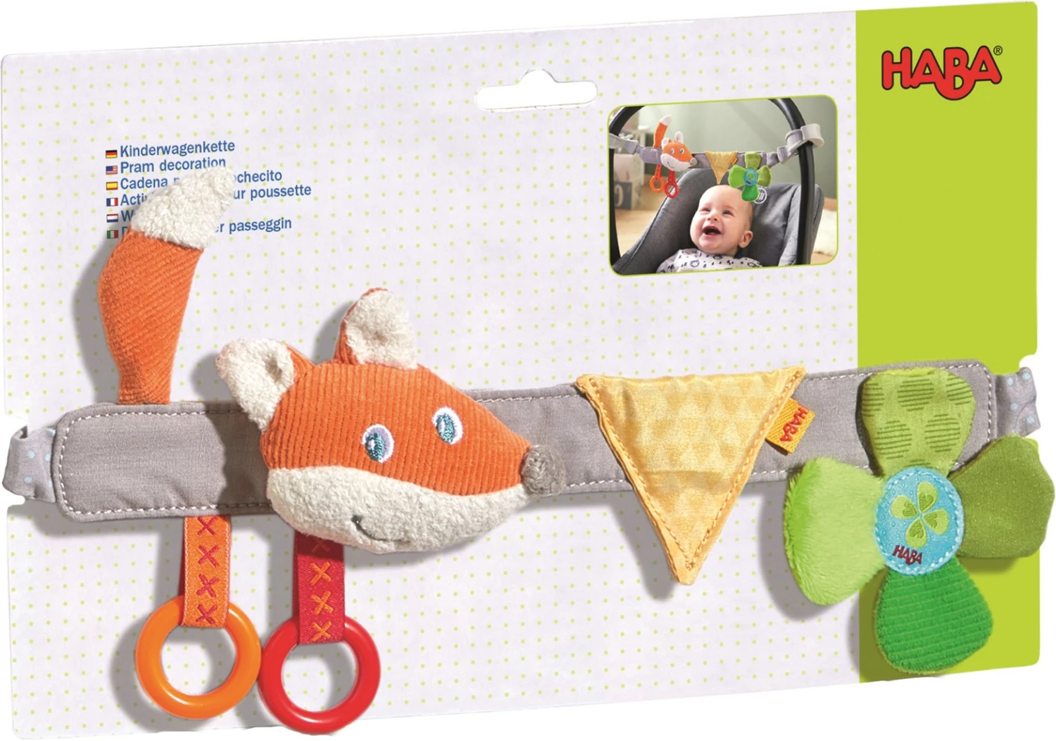 HABA Kinderwagenkette Fuchs Foxie 3 HABA Kinderwagenkette Fuchs Foxie