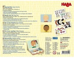 HABA Magnetische Spielschachtel Lustige Gesichter -Djeco Geschaft haba magnetische spielschachtel lustige gesichter 3