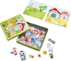 Haba Magnetspiel-Box Peters Und Paulines Bauernhof
