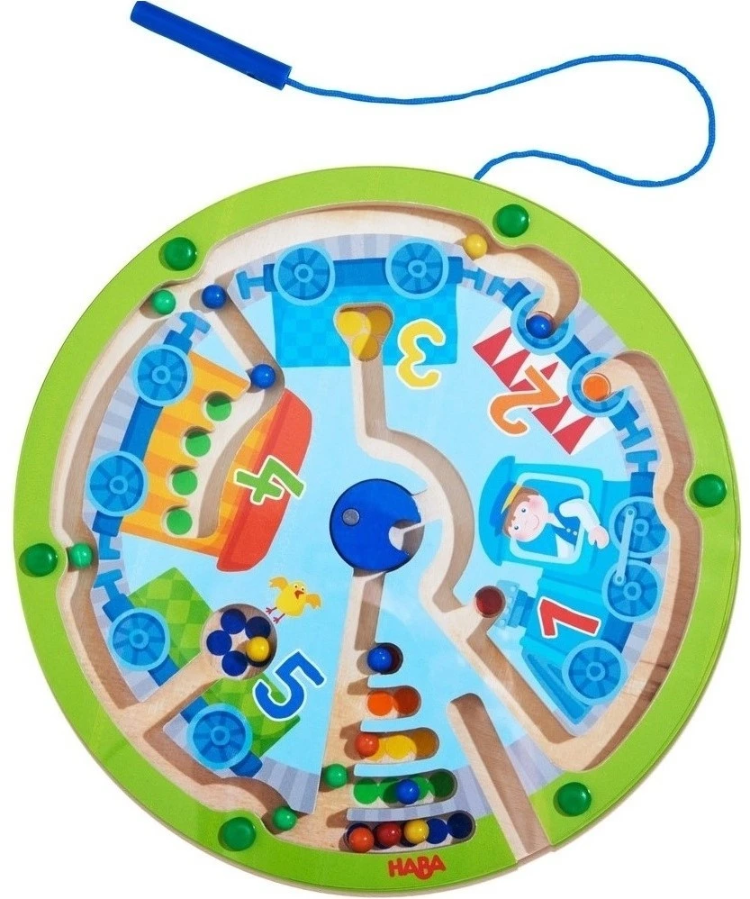 Haba Magnetspiel Zählspaß-Zug 5 Haba Magnetspiel Zählspaß-Zug – Bild 3