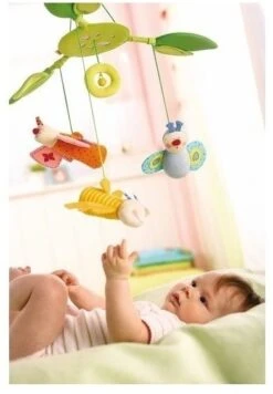 Haba Mobile Blütenfalter -Djeco Geschaft haba mobile bluetenfalter 2