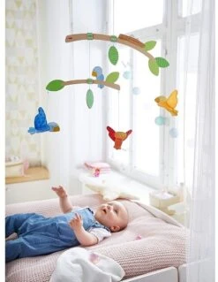 Haba Mobile Vögelchen -Djeco Geschaft haba mobile voegelchen 3