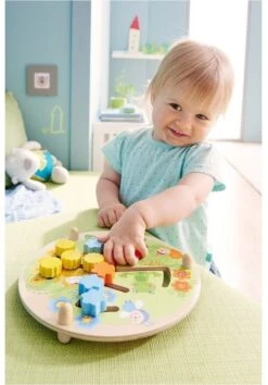 Haba Motorikbrett Blumen 5 Haba Motorikbrett Blumen -Djeco Geschaft haba motorikbrett blumen 2