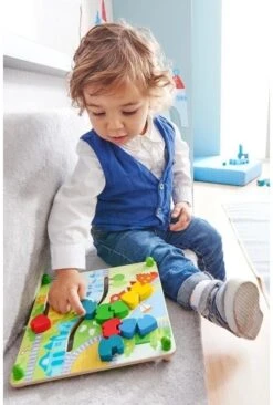 Haba Motorikbrett Zug 5 Haba Motorikbrett Zug -Djeco Geschaft haba motorikbrett zug 2