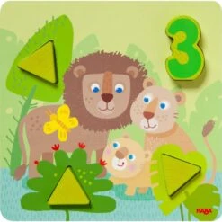 HABA Bestellspiel Wildtiere -Djeco Geschaft haba ordeningsspeelgoed wilde dieren 25 delig