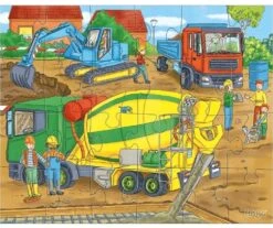 HABA Puzzles Auf Der Baustelle -Djeco Geschaft haba puzzles auf der baustelle 2