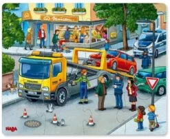 HABA Puzzles - In Der Stadt -Djeco Geschaft haba puzzles in der stadt 3
