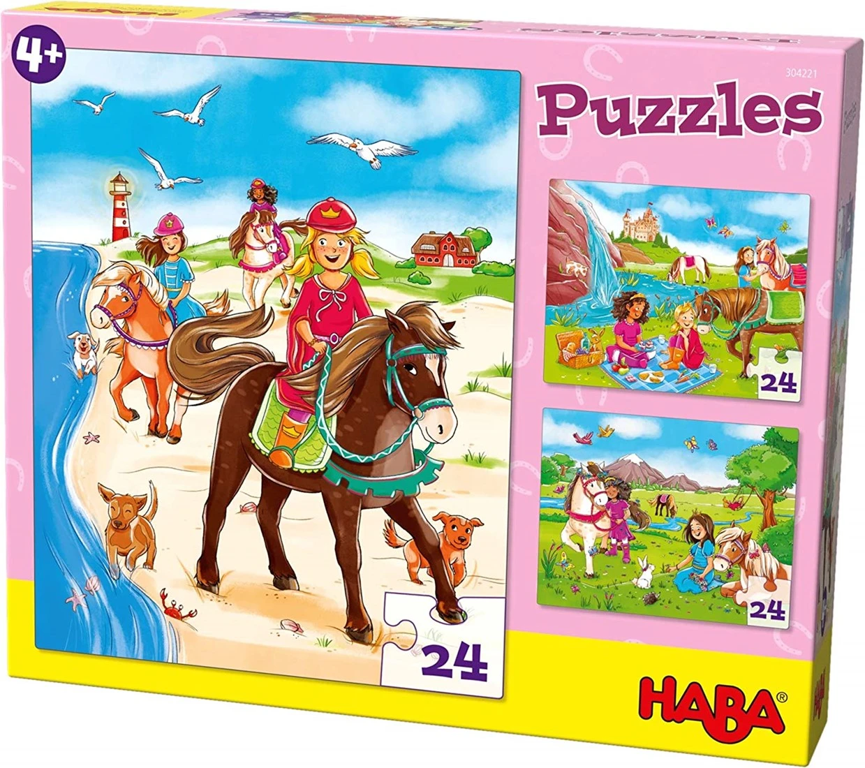Haba Puzzles Pferdefreundinnen 3 Haba Puzzles Pferdefreundinnen
