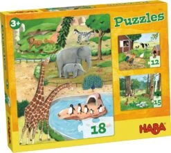 Djeco Geschaft 30 Haba Puzzles Tiere