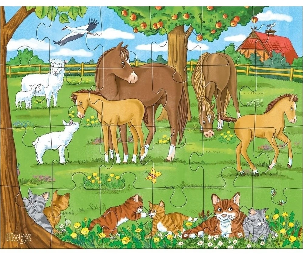 HABA Puzzles Tierfamilien 5 HABA Puzzles Tierfamilien – Bild 3