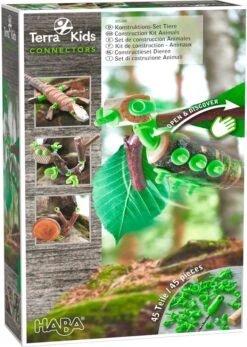 HABA Terra Kids Connectors - Konstruktions-Set Tiere