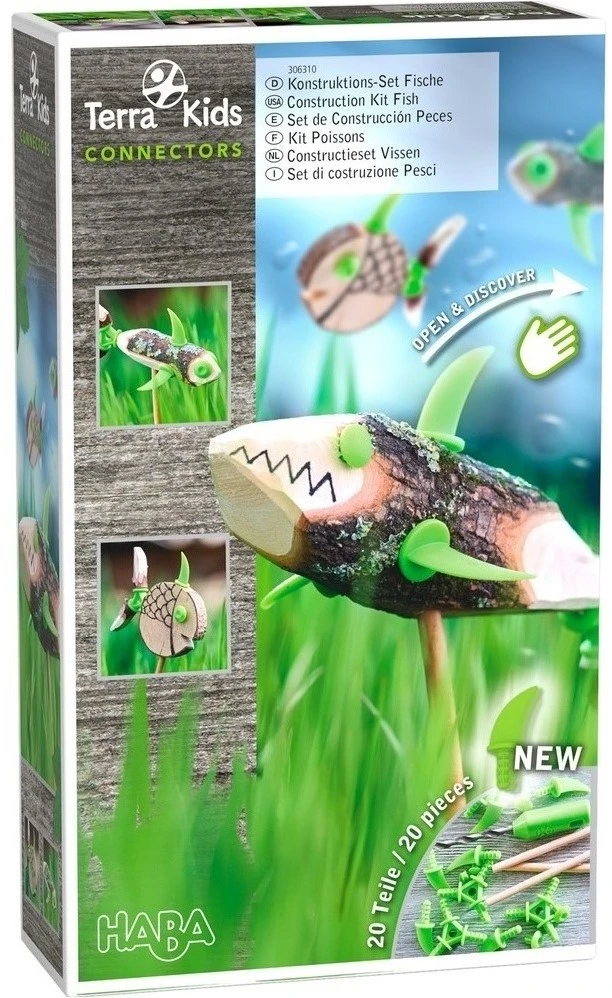 HABA Terra Kids - Steckverbindungen - Fisch-Bausatz 5 HABA Terra Kids - Steckverbindungen - Fisch-Bausatz – Bild 3