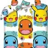 Halantex Bettwäsche-Set Pokemon Pikachu Kinderbettwäsche 140x200 Cm + 1 Kissenbezug -Djeco Geschaft halantex bettwaesche set pokemon pikachu kinderbettwaesche 140x200 cm plus 1 kissenbezug