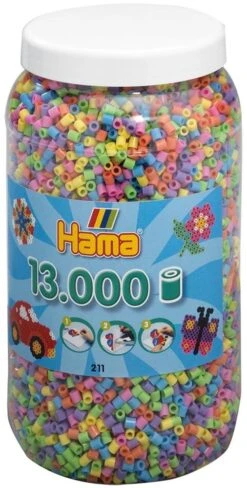 Hama 10.211-50 21150 Bugelperlen, 13000teilig