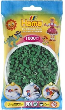 Hama 207-10 Beutel 1000 Perlen Grün