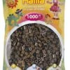 Hama 207-12 Beutel 1000 Perlen Braun 1 Hama 207-12 Beutel 1000 Perlen Braun -Djeco Geschaft hama 207 12 beutel 1000 perlen braun