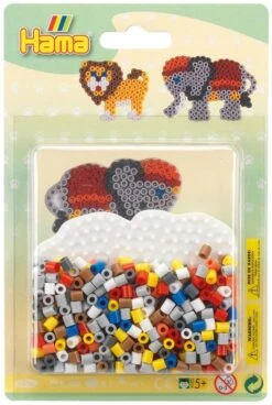 Hama 4183 Wilde Tiere Blister 450pcs -Djeco Geschaft hama 4183 wilde tiere blister 450pcs 2