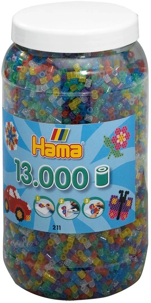 Hama Beads 211-54 Perle Perlenmischung Mehrfarbig 13000 Stück(e) 3 Hama Beads 211-54 Perle Perlenmischung Mehrfarbig 13000 Stück(e)
